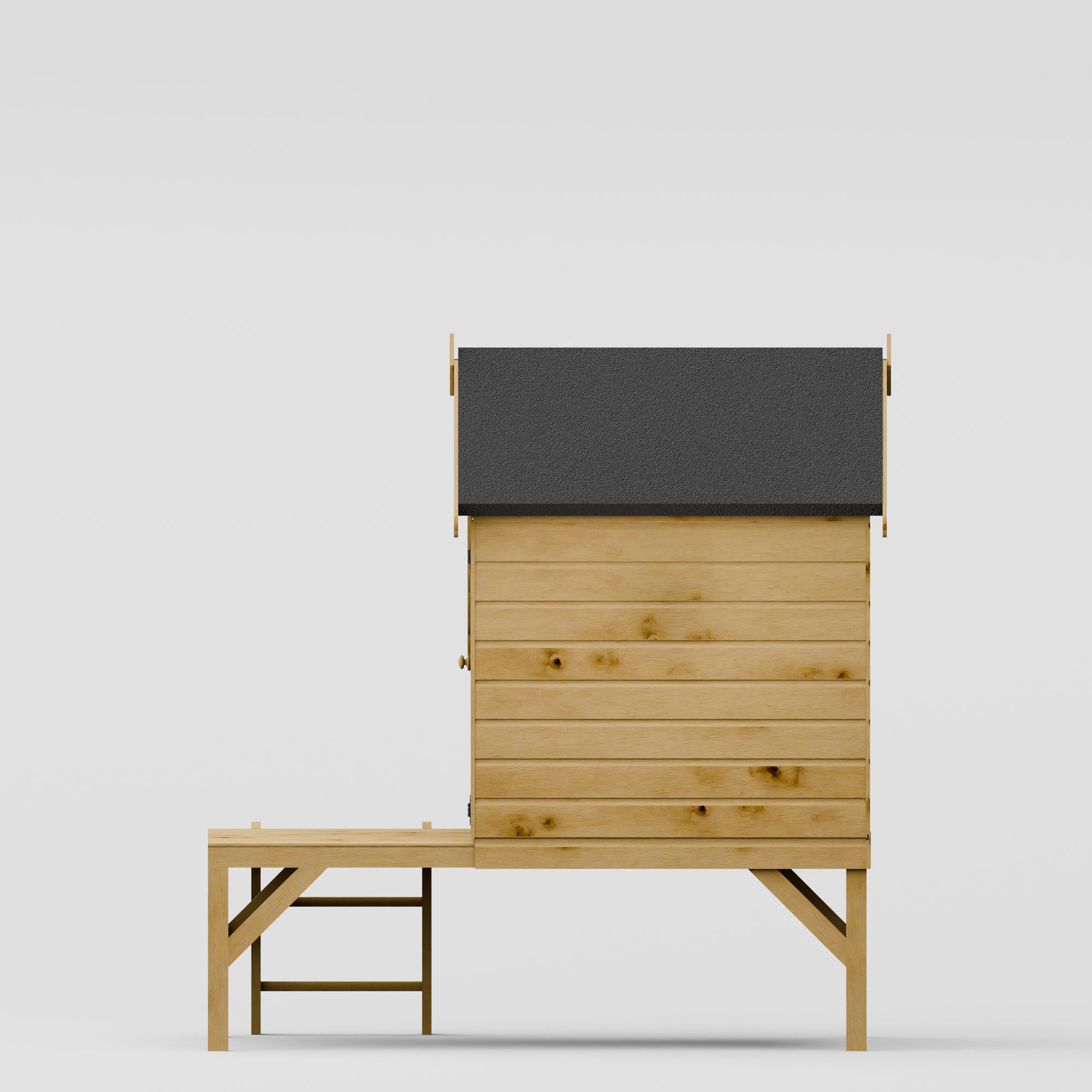 Snug Tower Wooden Playhouse