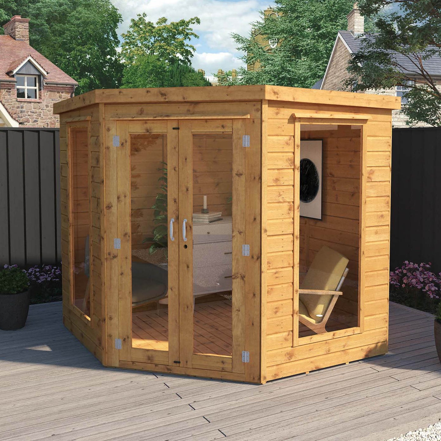 7 x 7 Premier Corner Summerhouse