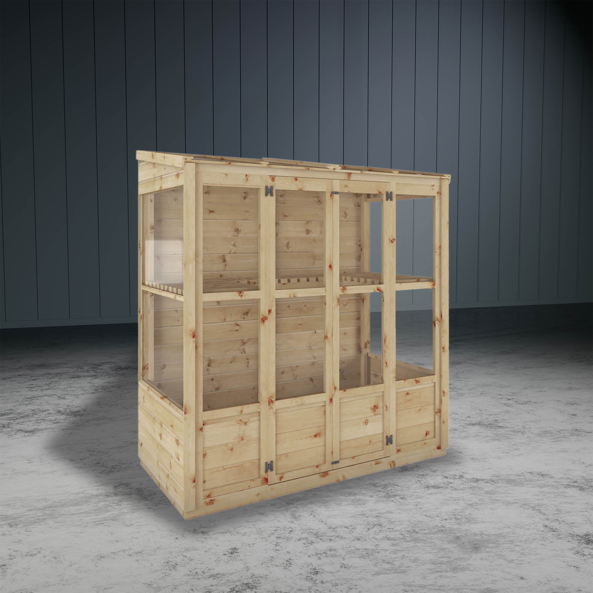 6 x 3 Evesham Victorian Growhouse