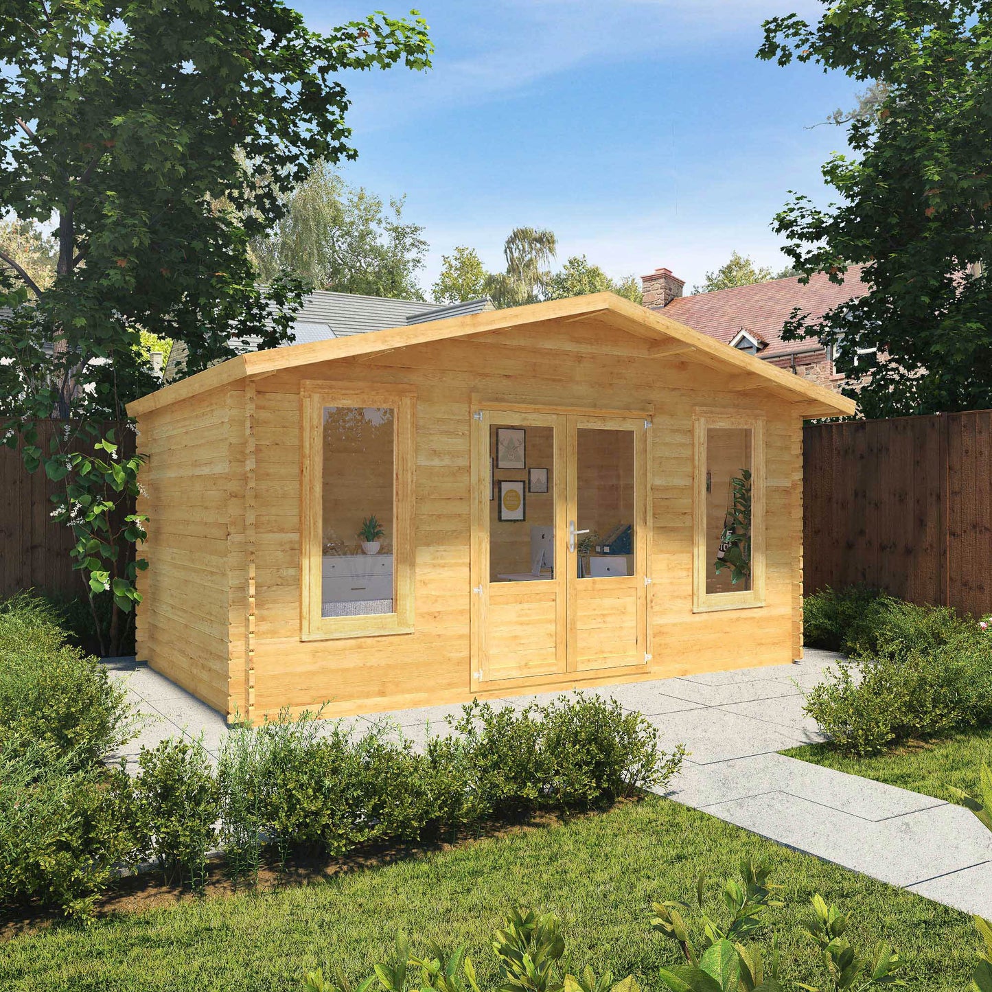 The 5m x 3m Sparrow Log Cabin