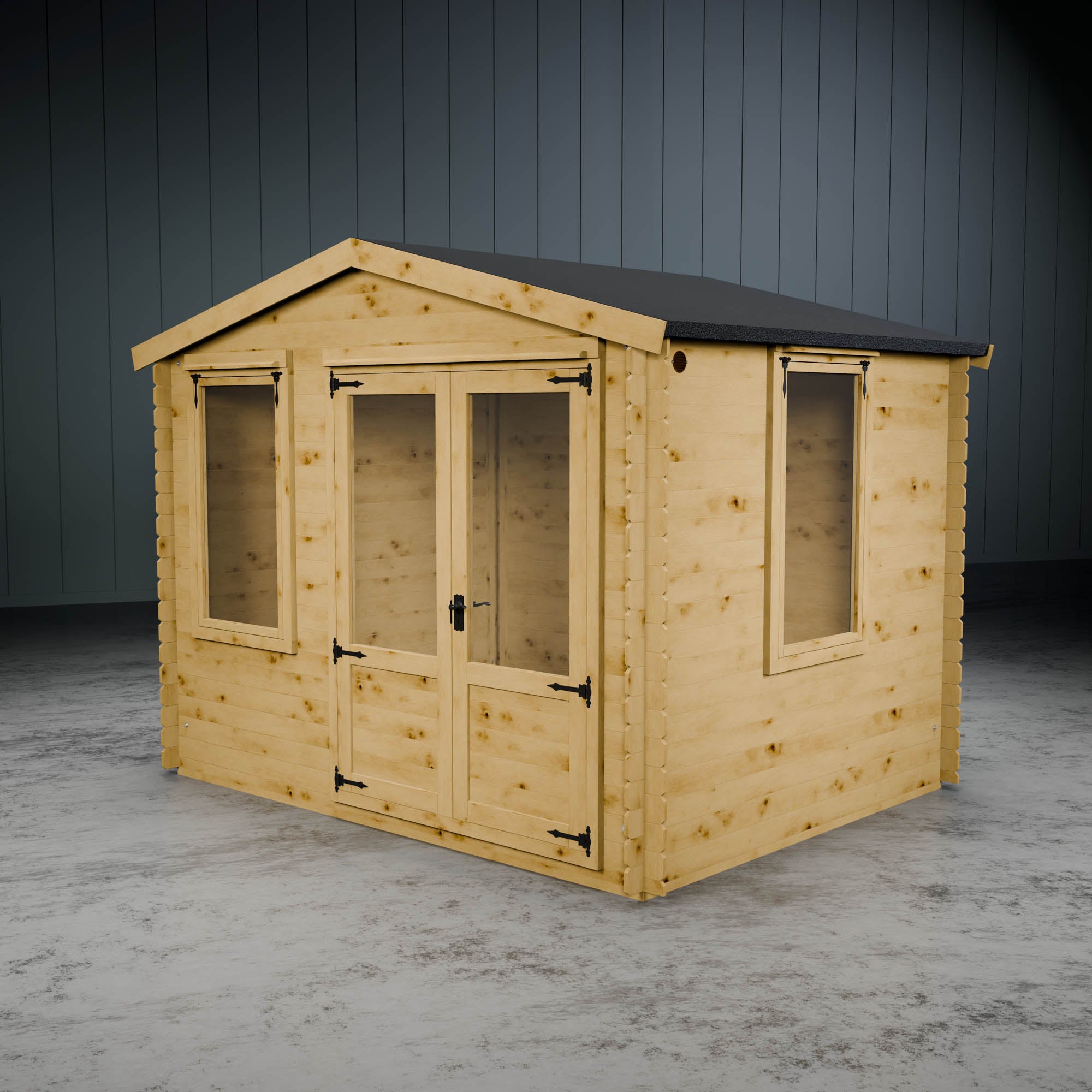 Value 19mm Apex Log Cabin