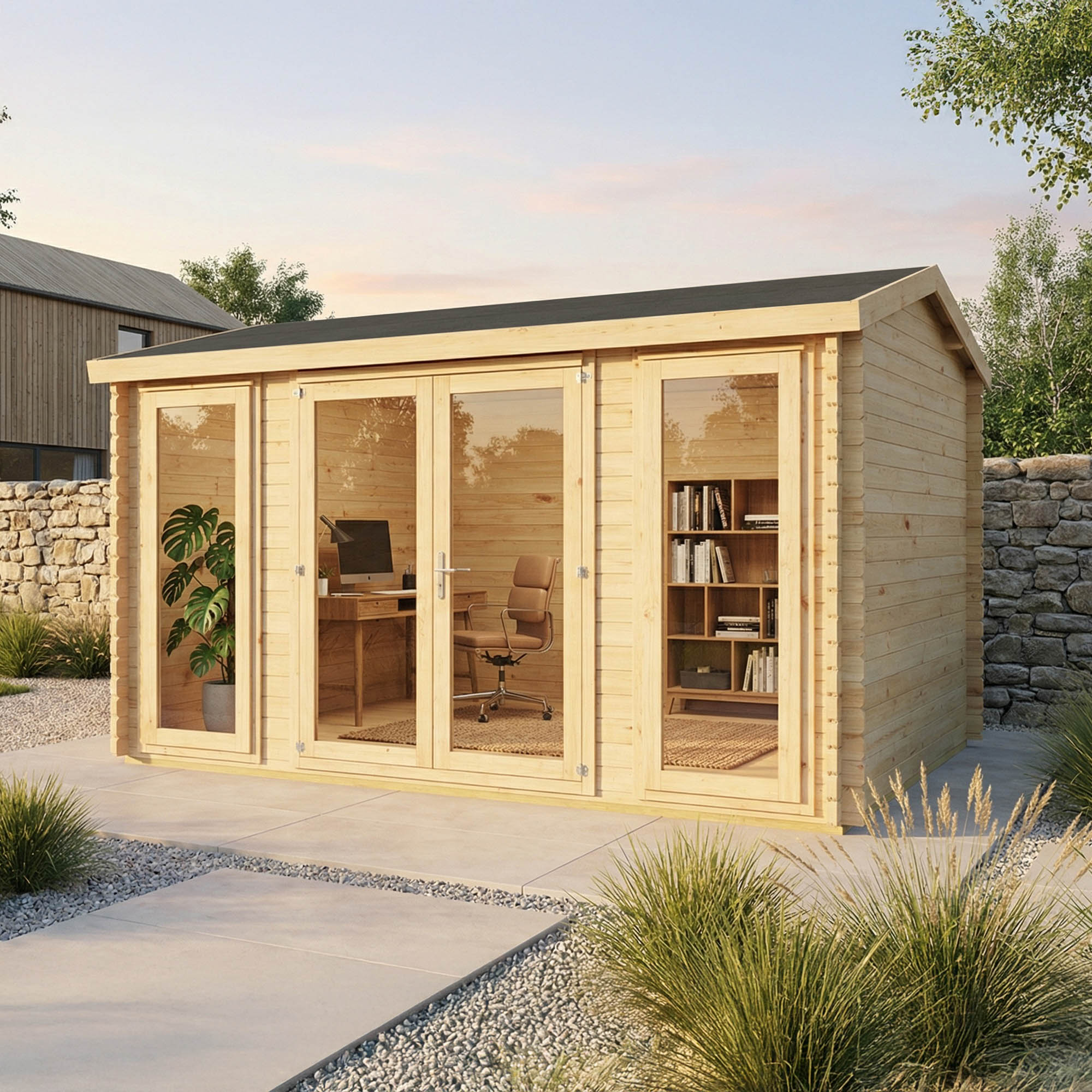 The Dove Log Cabin