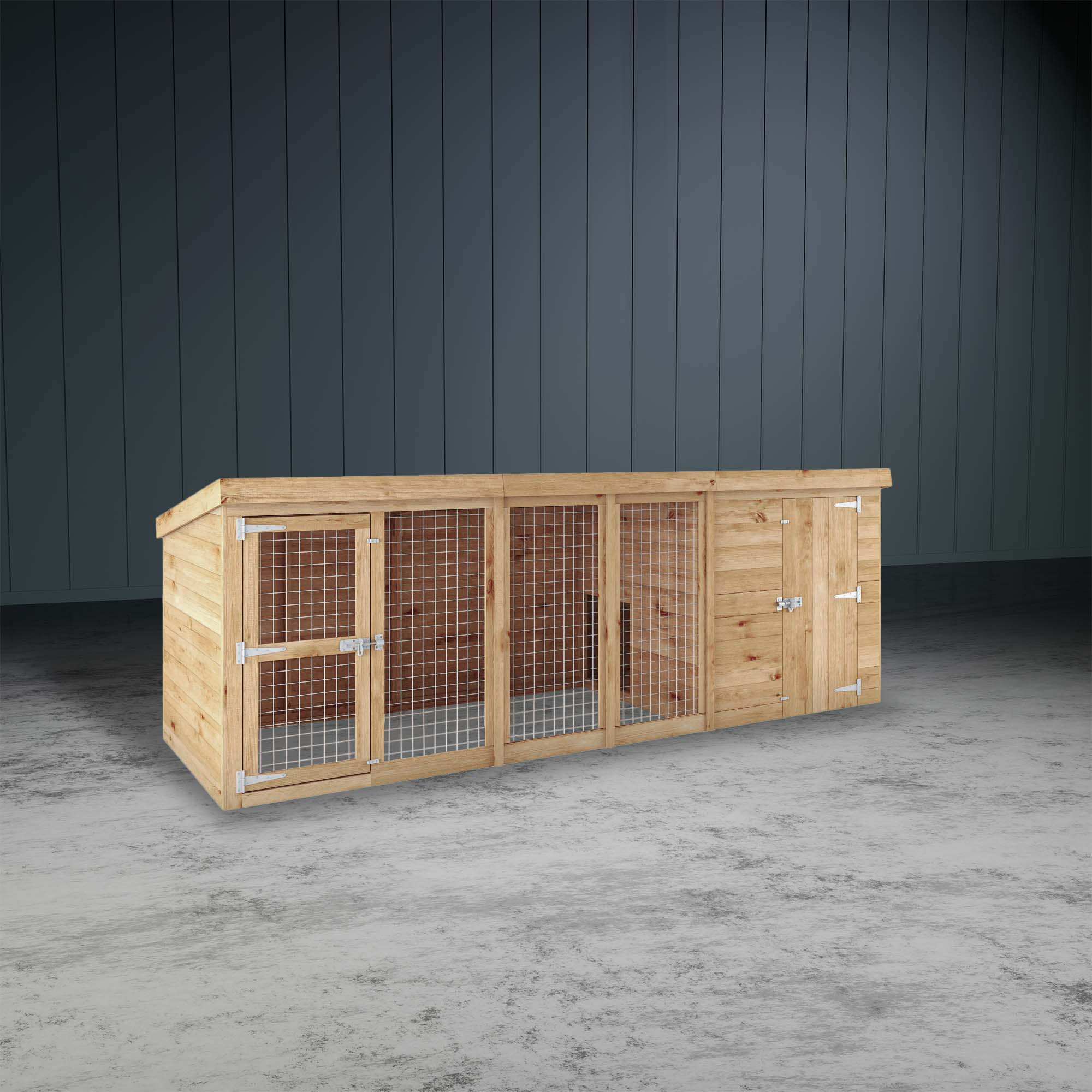 Berkshire Dog Kennel and Run