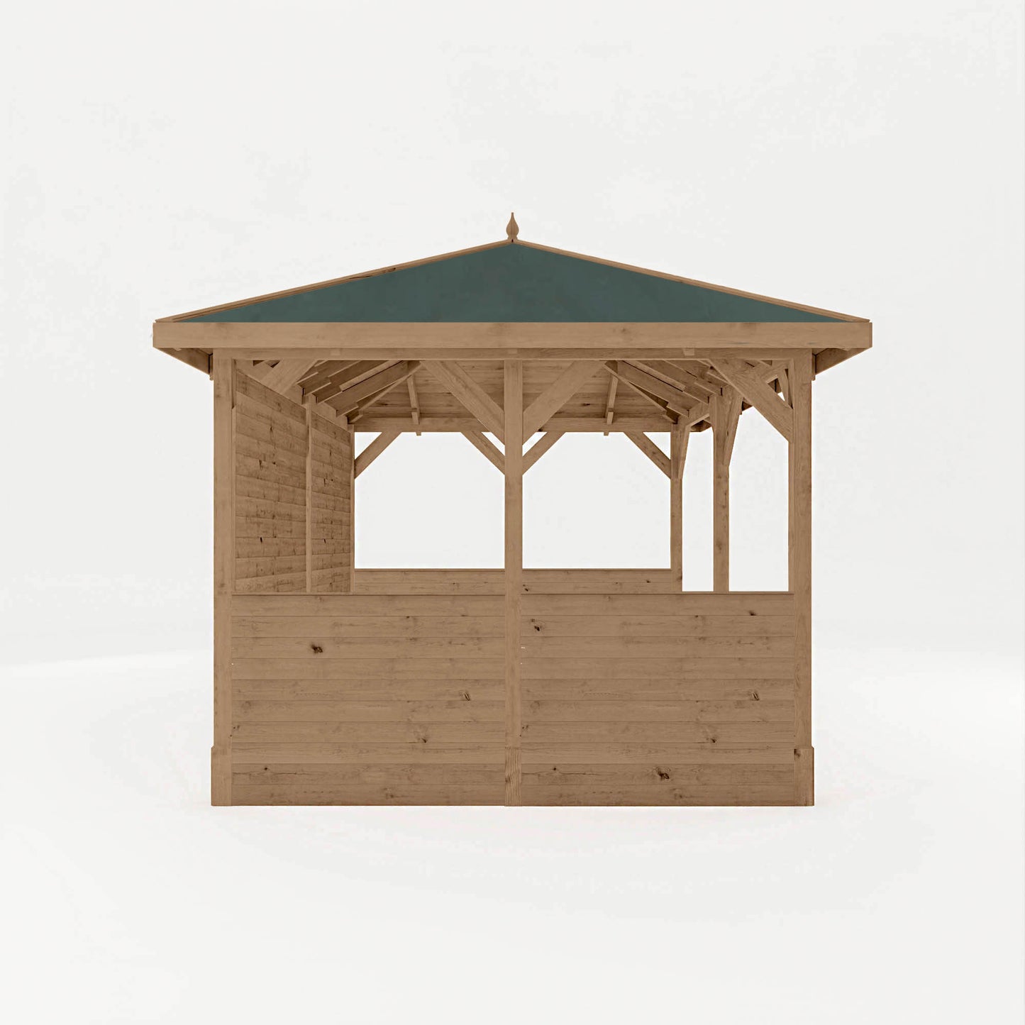 4m x 3m Pressure Treated Gazebo With Panels