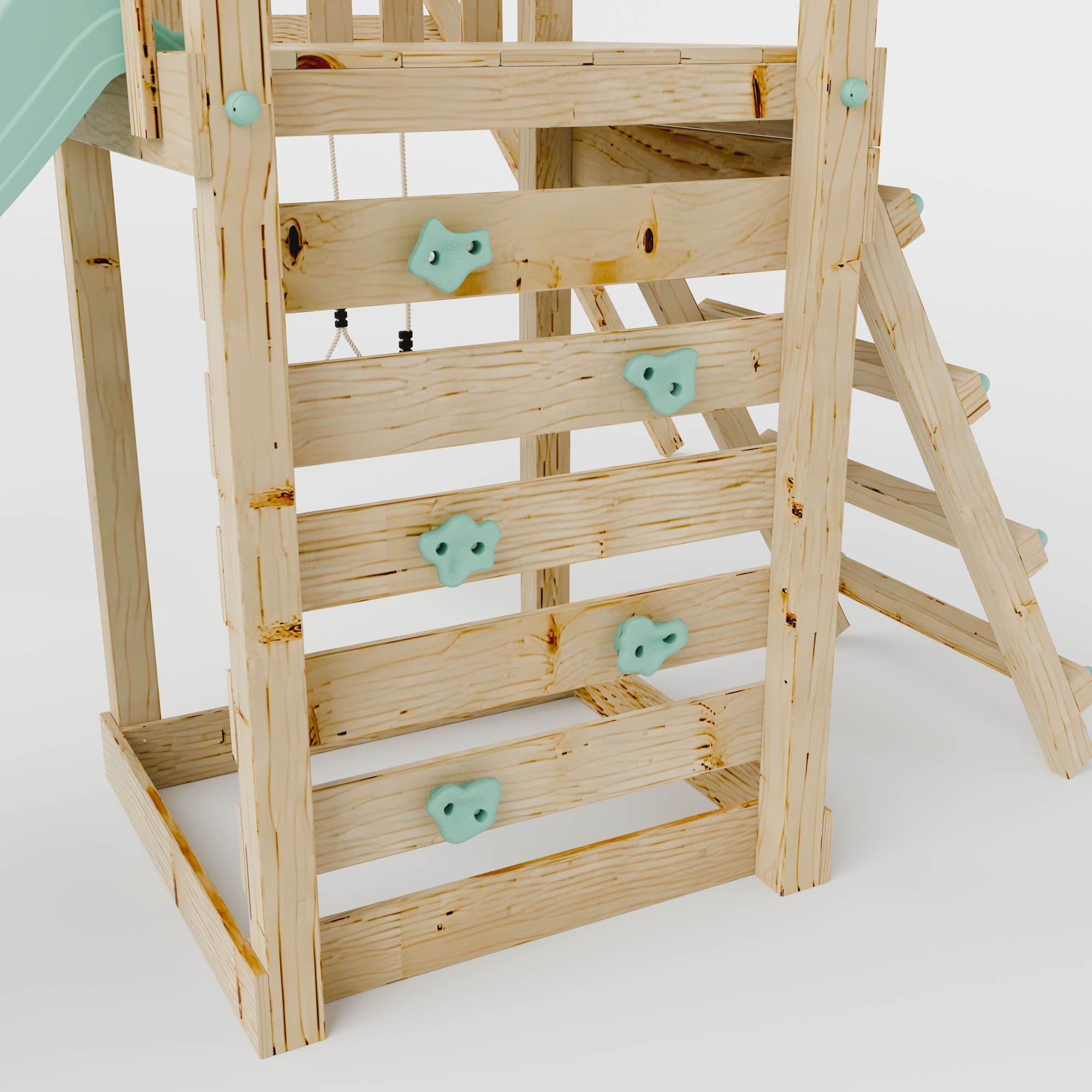 Climbing Frame With Single Swing - Willow Way I