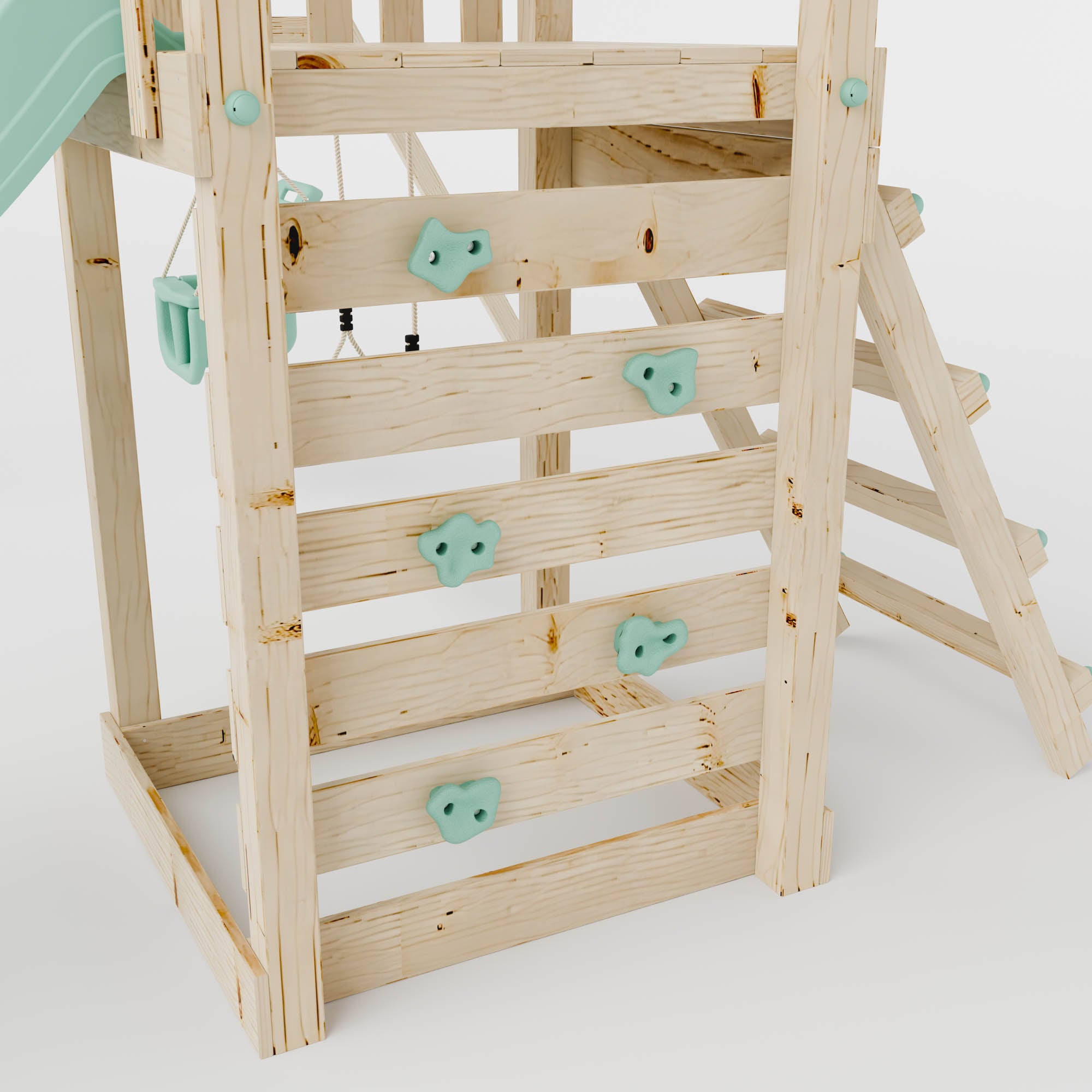 Climbing Frame with Double Swing - Willow Way IV