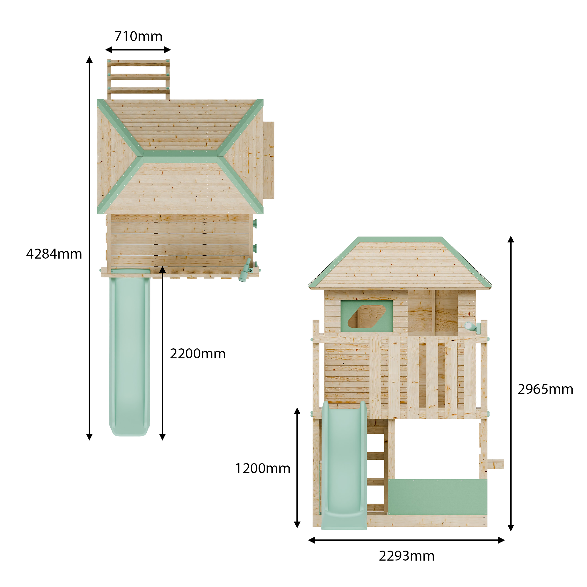 LittleSummit Large Tower Playhouse