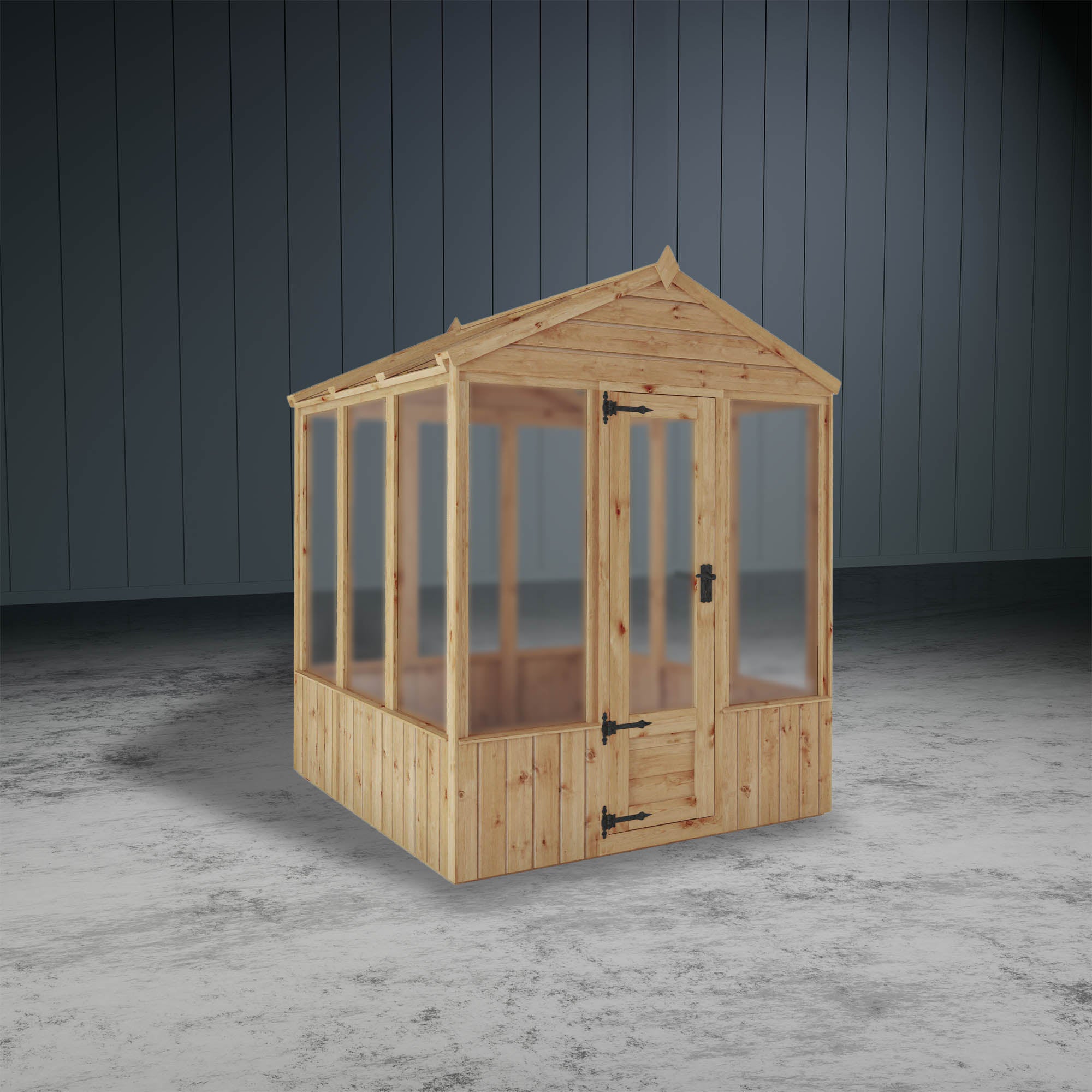Woodsman Apex Wooden Greenhouse