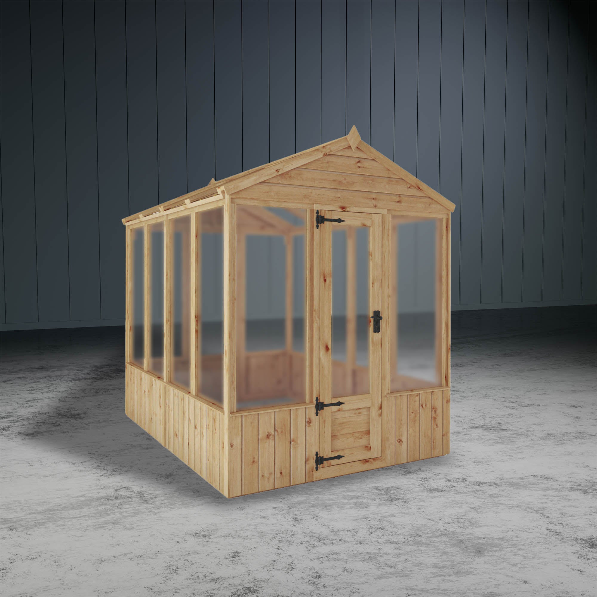 Woodsman Apex Wooden Greenhouse