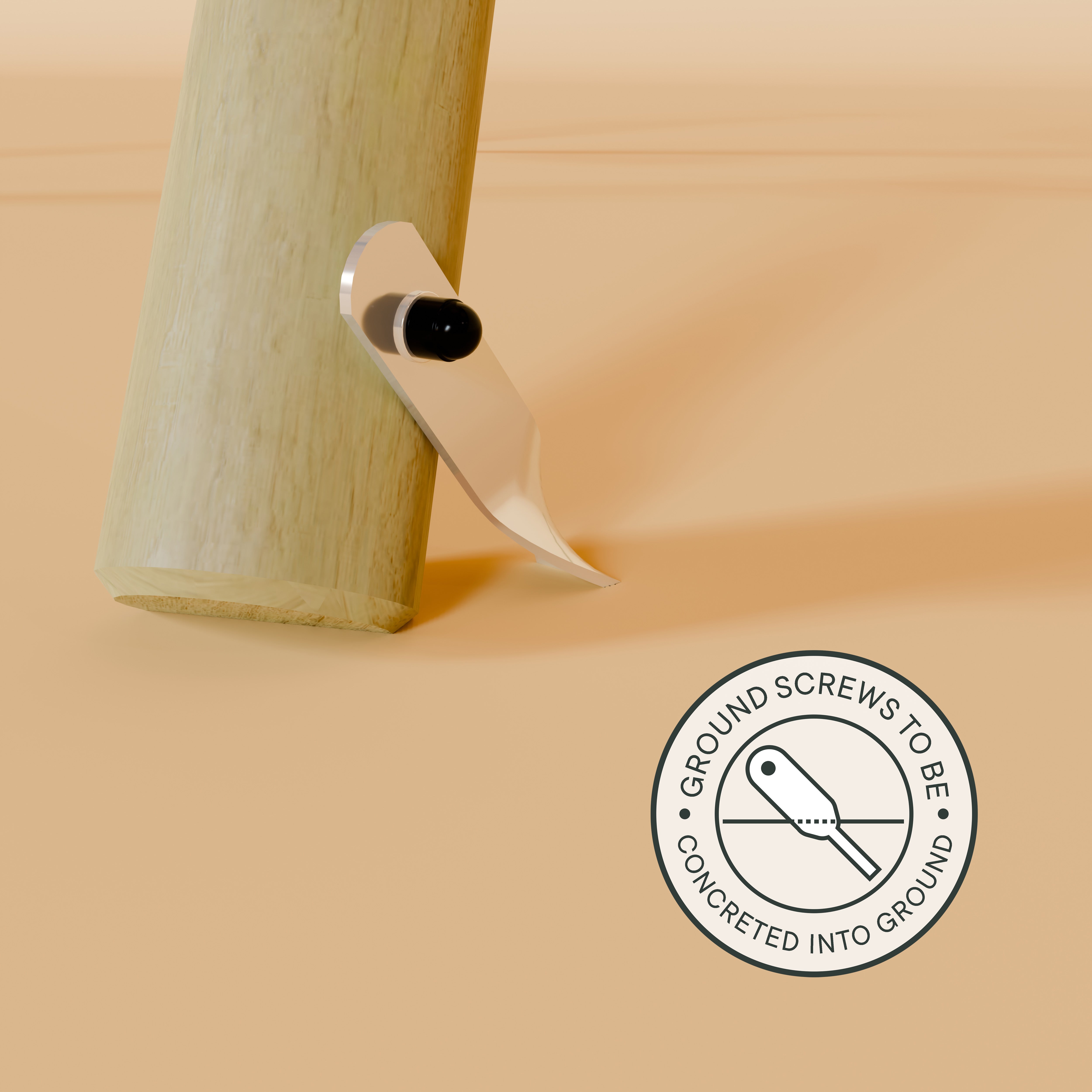 Single Wooden Swing - Evergreen