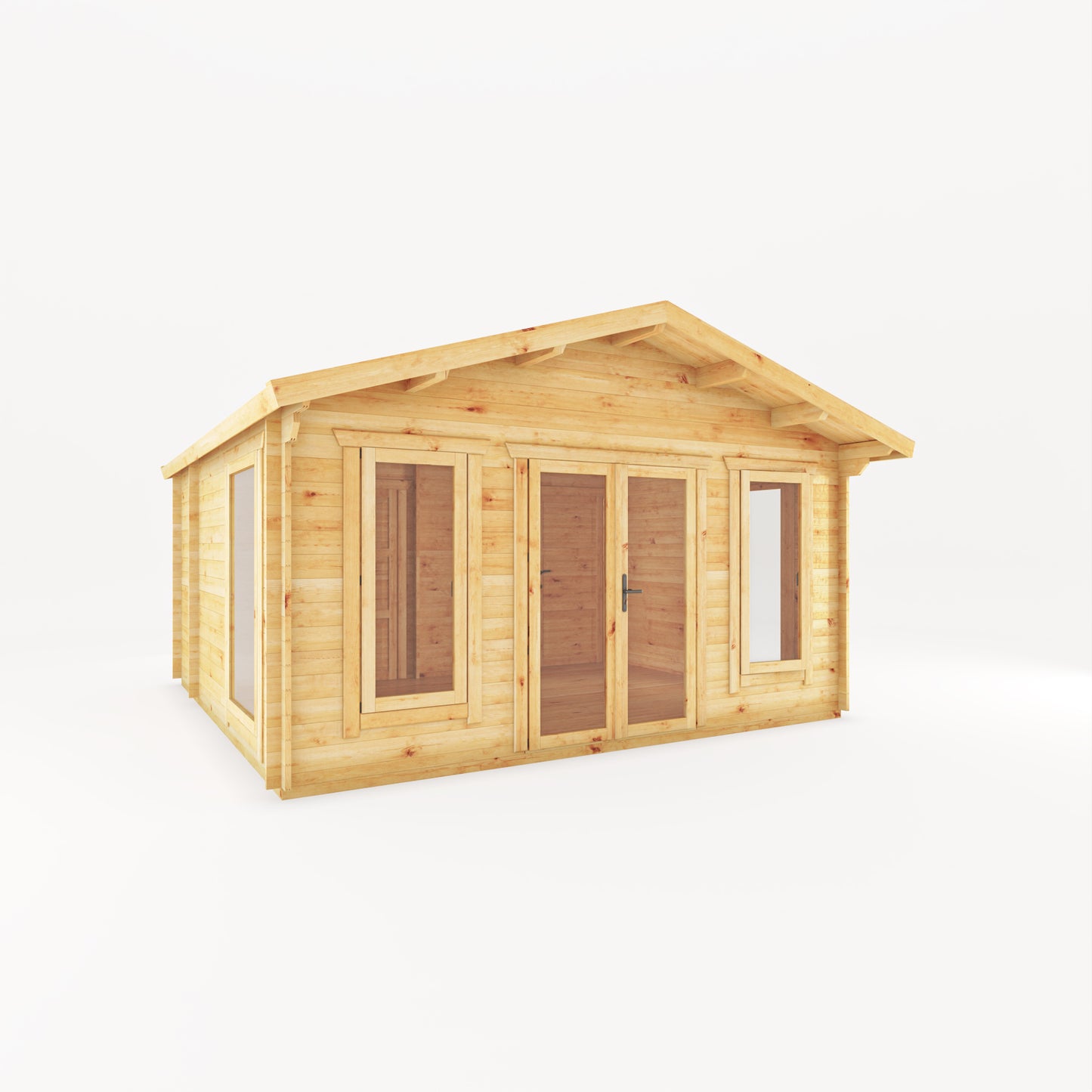 5 x 5m Brambling Premium Log Cabin