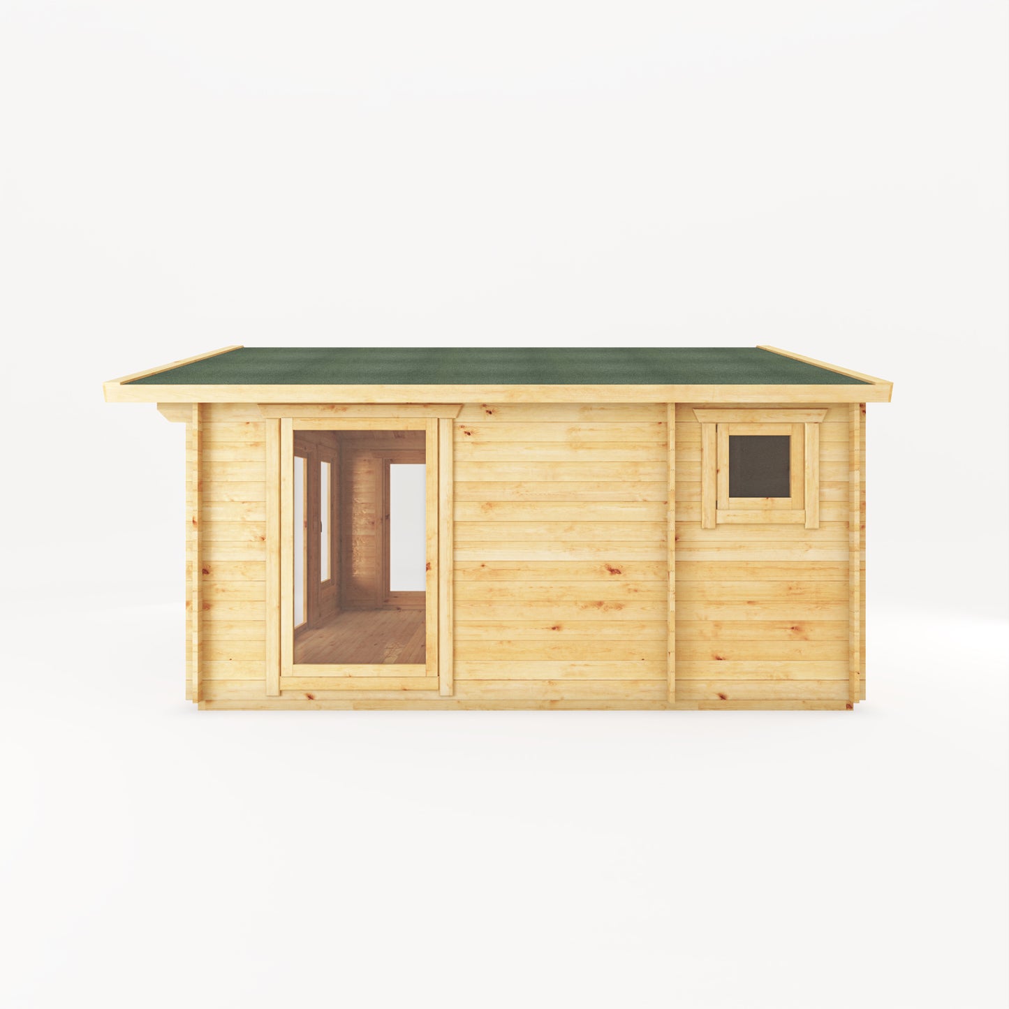 5 x 5m Brambling Premium Log Cabin