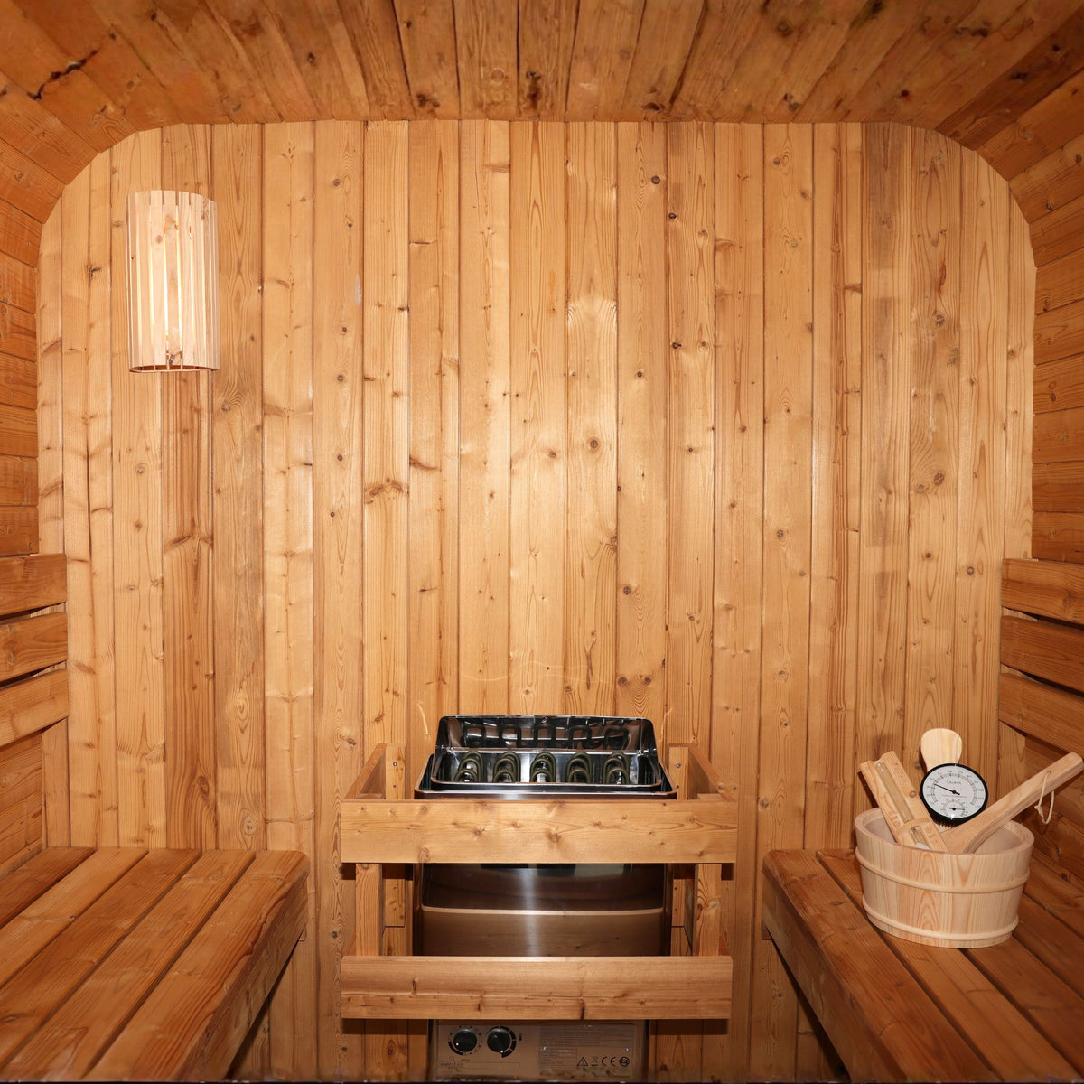 Novi Cube 4 Person internal sauna photo