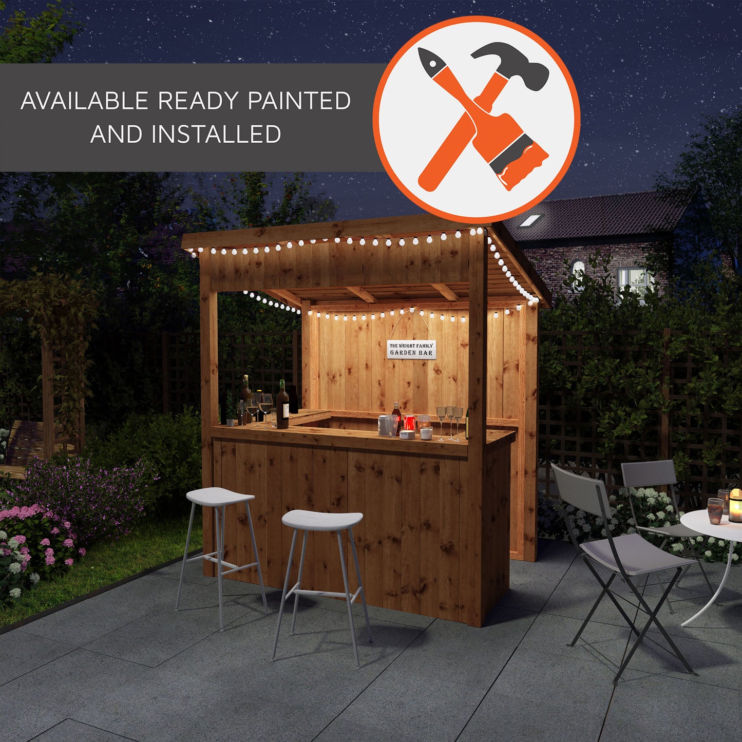 6 x 4 Pressure Treated Garden Bar