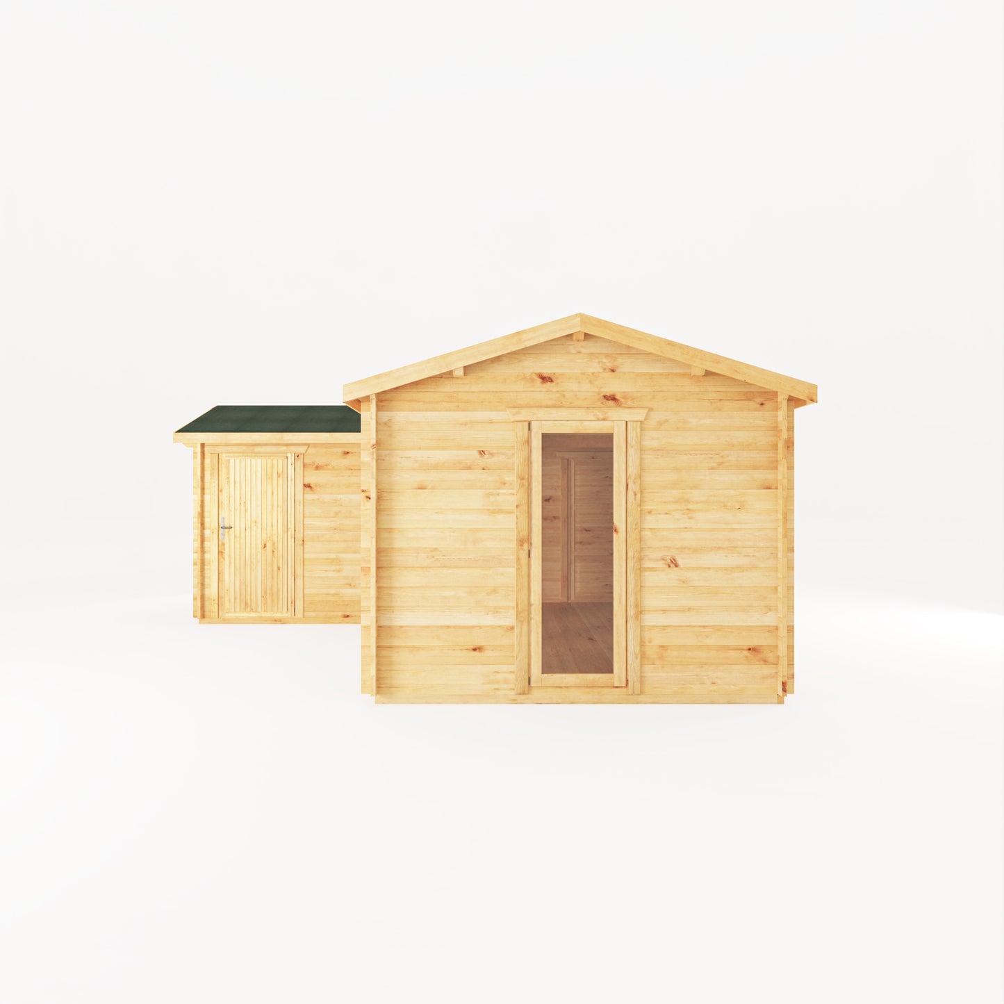 6 x 6m Redwing Premium Log Cabin