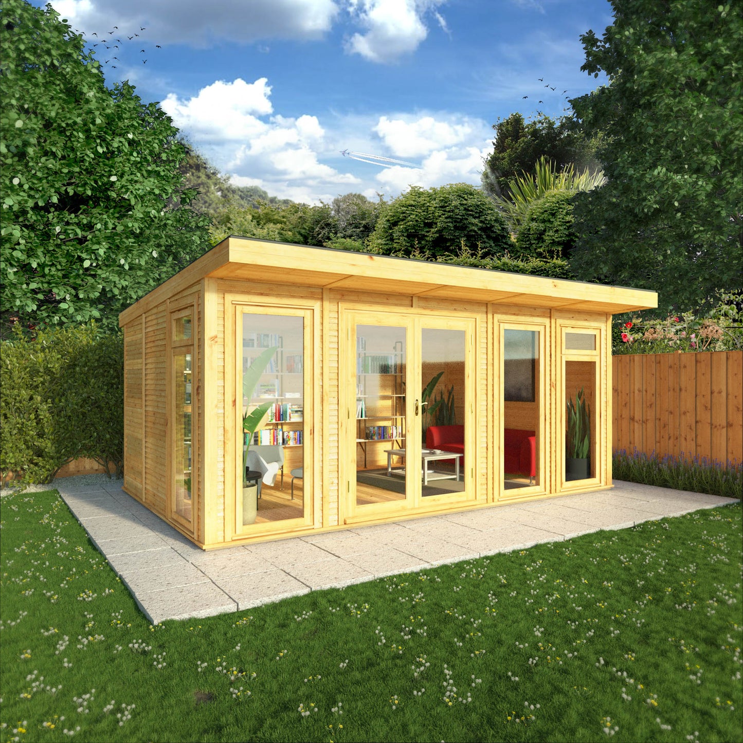 The Edwinstowe 5m x 3m Premium Insulated Garden Room