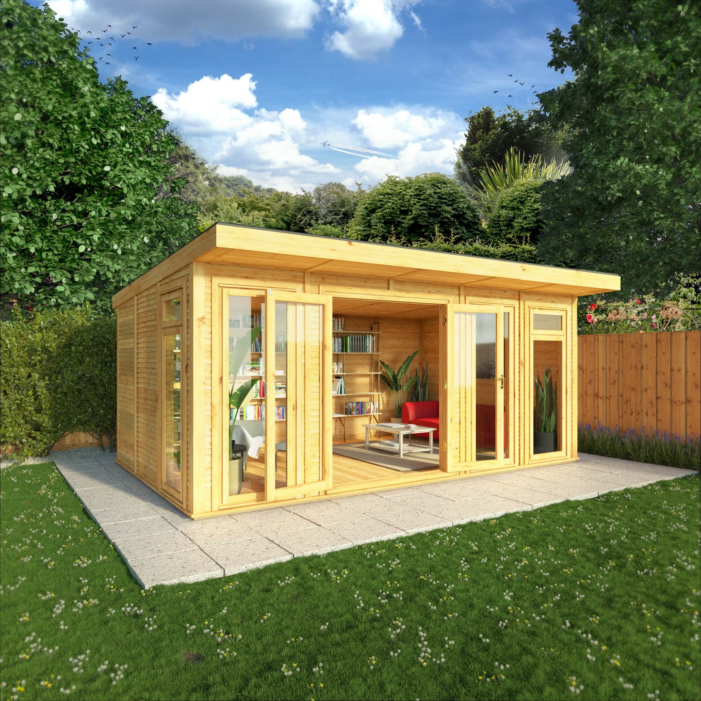 The Edwinstowe 5m x 3m Premium Insulated Garden Room