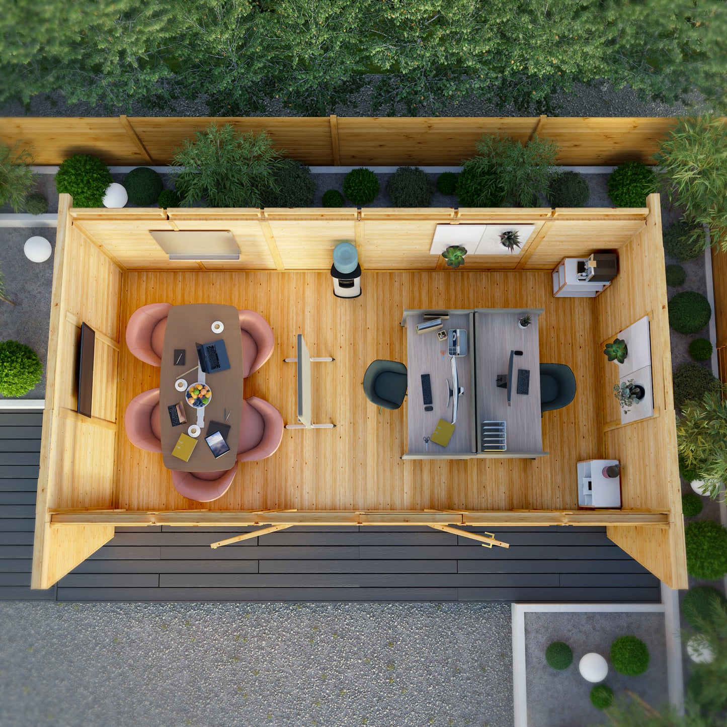 The Harlow 6m x 3m Premium Insulated Garden Room