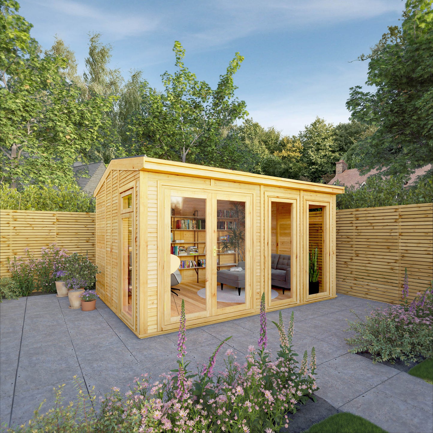 The Rufford 4m x 3m Premium Insulated Garden Room