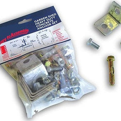 Metal Shed Anchor Kit (x2)