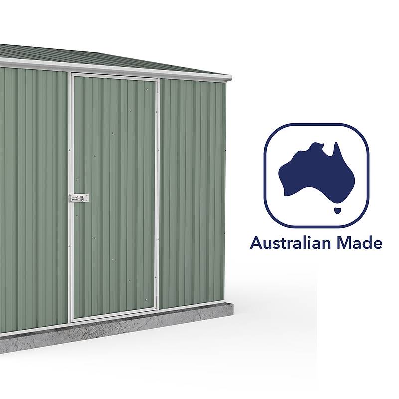 Absco Space Saver 7' 5 x 5 Eucalyptus Pent Metal Shed