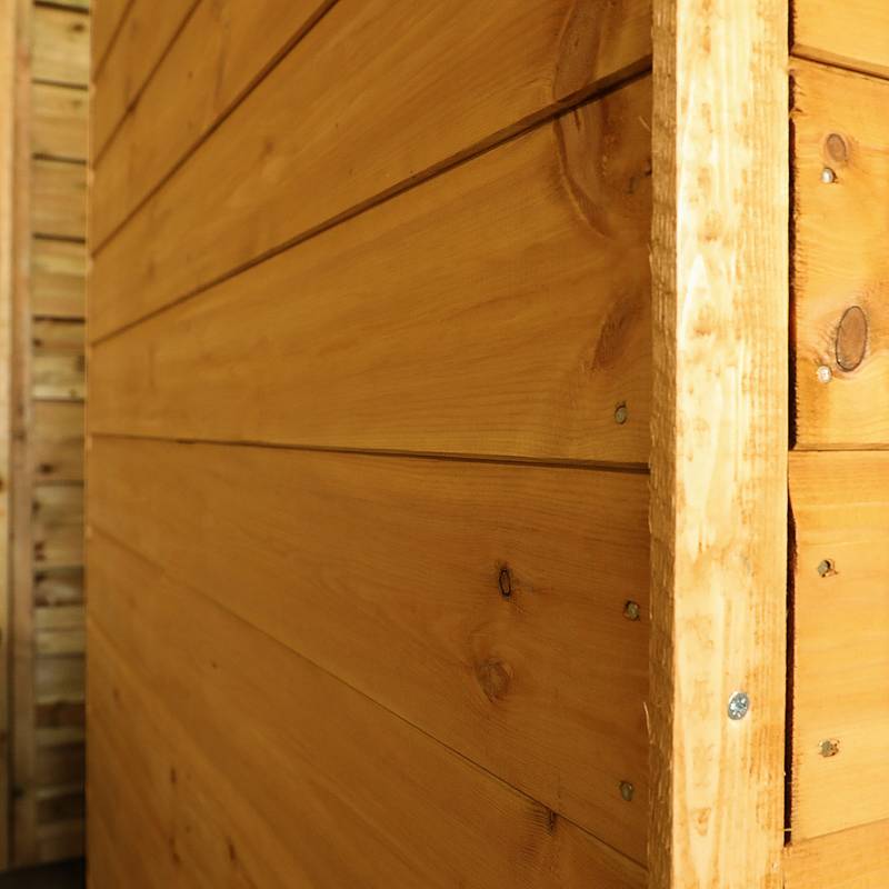 Refurbished 4 x 6 Shiplap Reverse Apex Garden Storage Shed