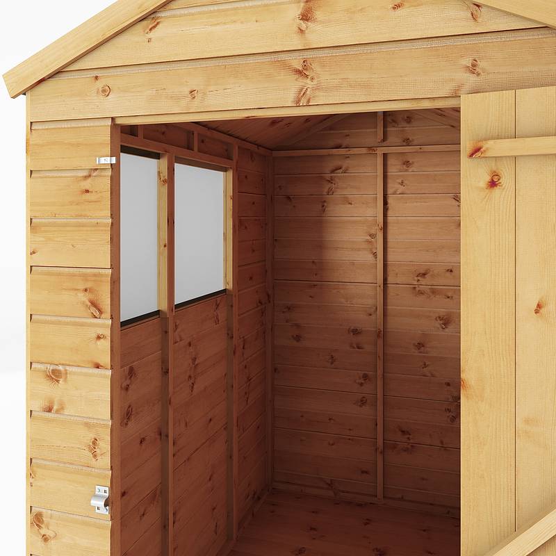 6 x 4 Shiplap Apex Wooden Shed