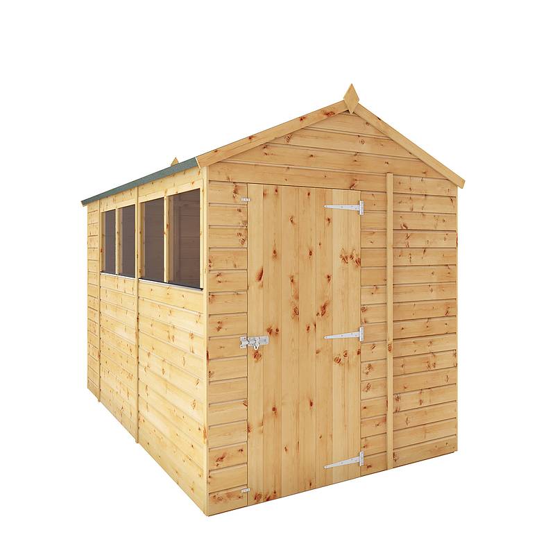 Refurbished 10 x 6 Shiplap Apex Wooden Shed