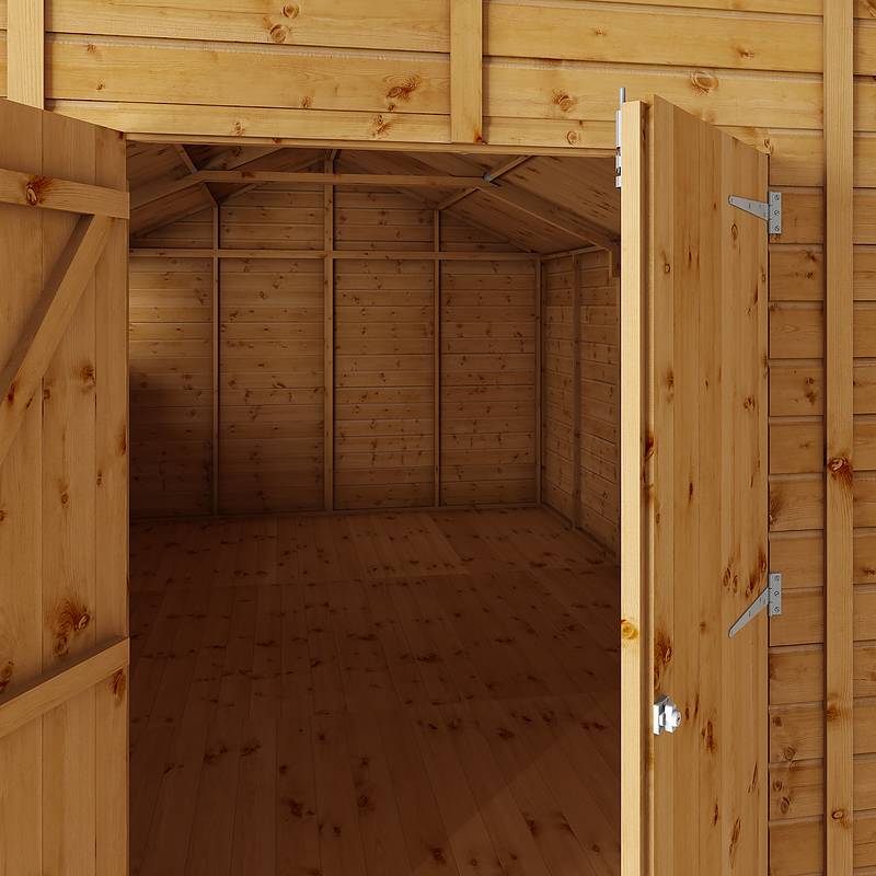 Refurbished 15 x 10 Premium Shiplap Apex Workshop