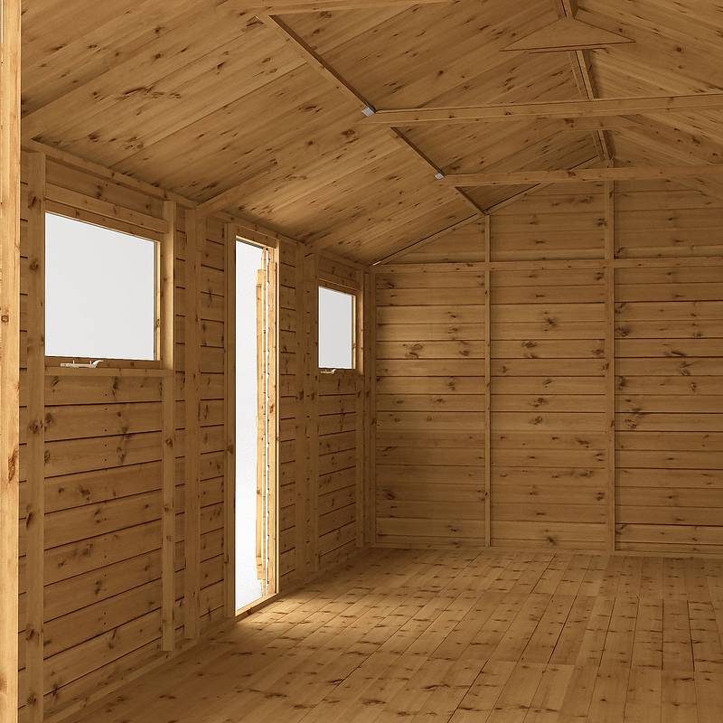 Refurbished Pressure Treated 20 x 10 Premium Shiplap Apex Workshop
