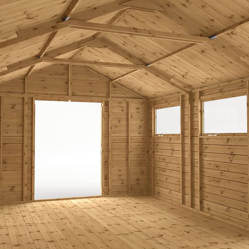 Refurbished Pressure Treated 20 x 10 Premium Shiplap Apex Workshop
