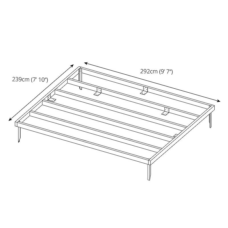 10 x 8 Wooden Base