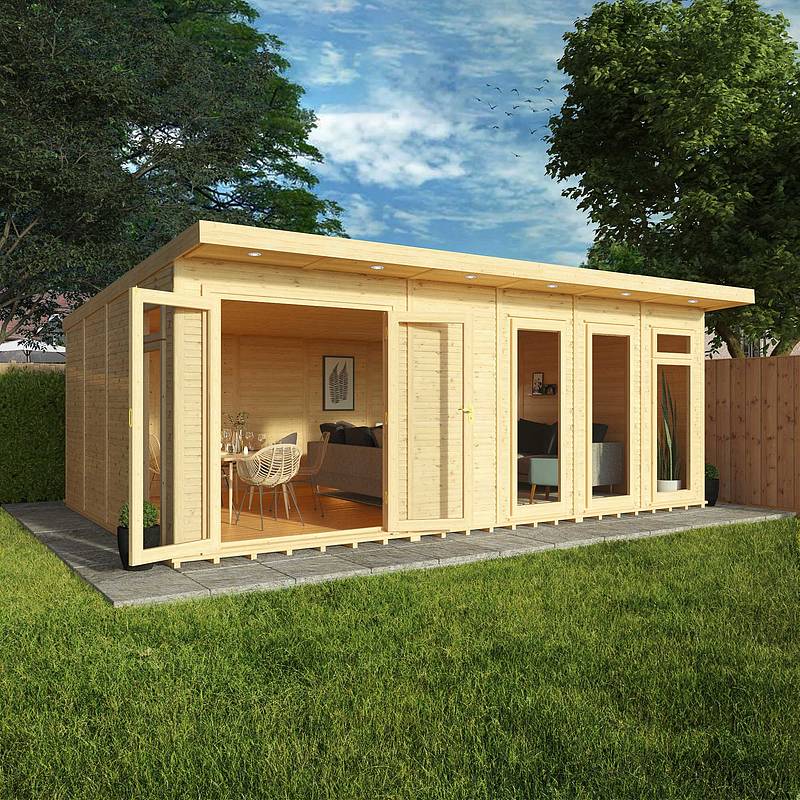 6 x 4m Insulated Garden Room