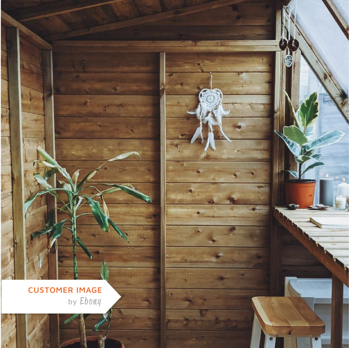 Refurbished 8 x 6 Shiplap Single Door Potting Shed Wooden Greenhouse