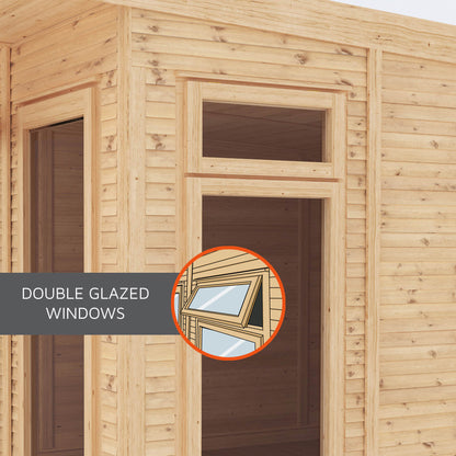 The Creswell 5m x 3m Premium Insulated Garden Room