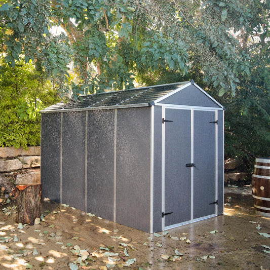 Canopia by Palram Rubicon 6 x 10  Plastic Shed