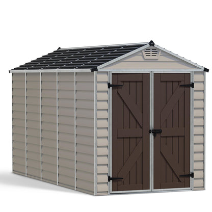 Canopia by Palram 6 x 12 Skylight Shed - Tan