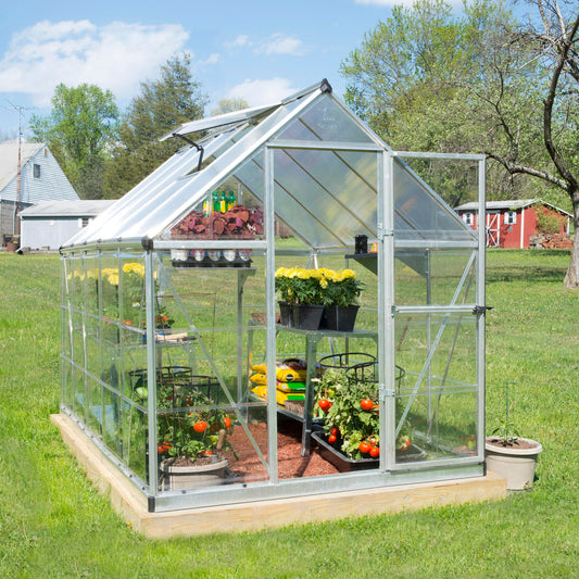 Canopia by Palram 6 x 10 Hybrid Greenhouse Silver