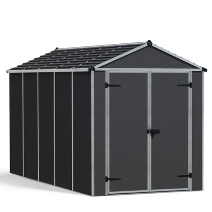 Canopia by Palram Rubicon 6 x 12  Plastic Shed