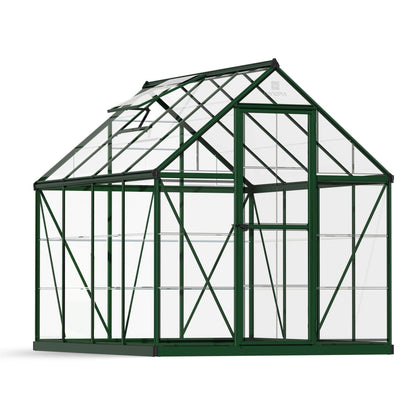 Canopia by Palram Harmony 6 x 8 Green Greenhouse