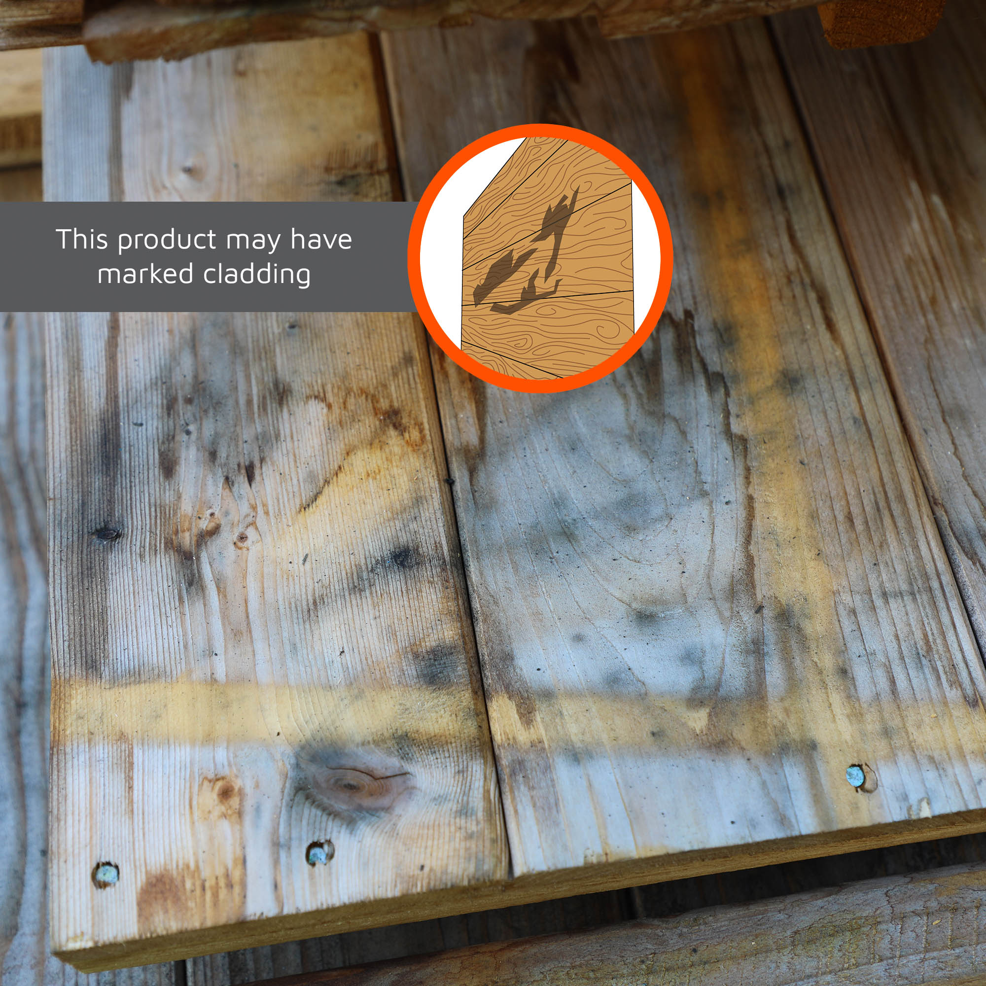 Refurbished 3 x 7 Tongue & Groove Apex Bike Store