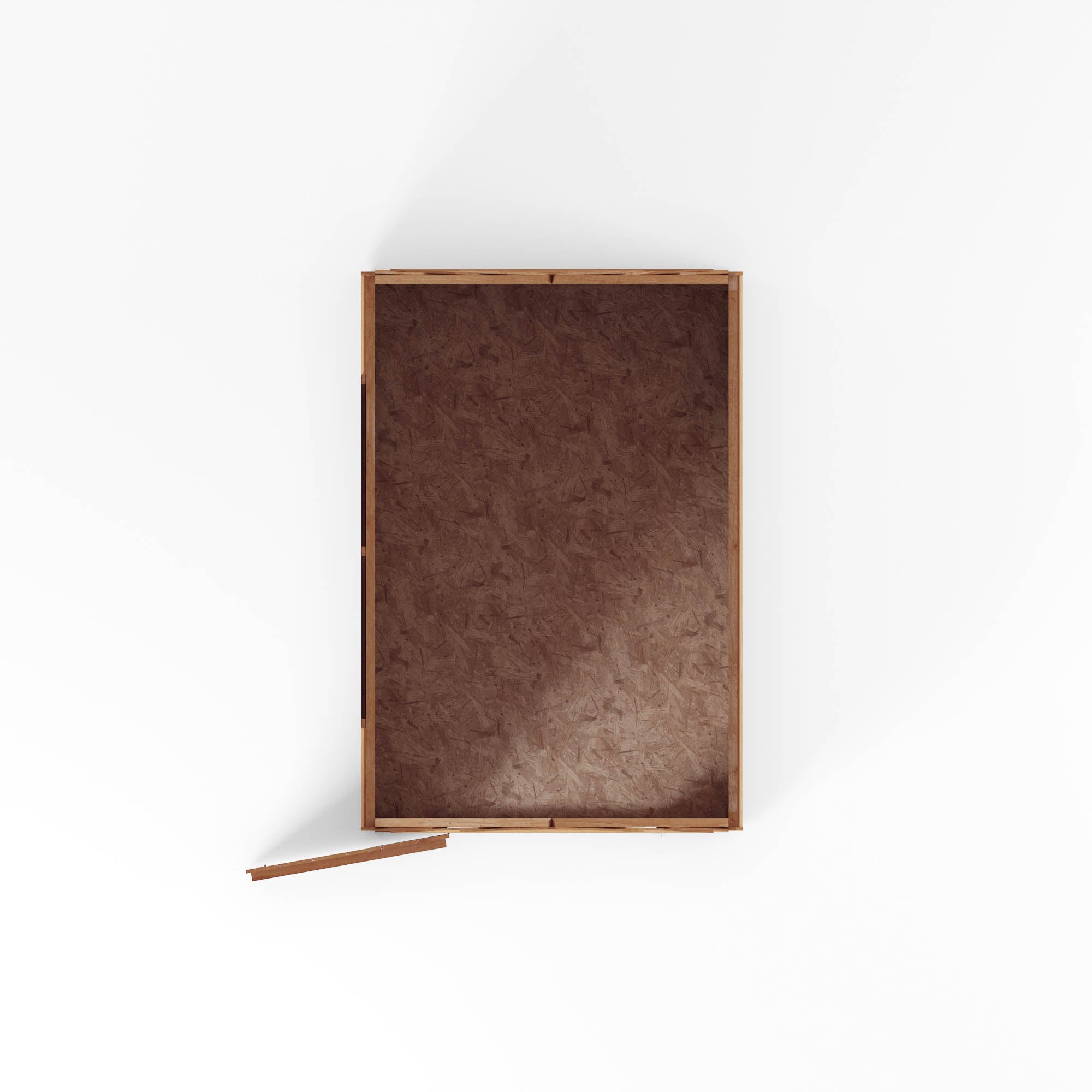 Refurbished 6 x 4 Overlap Single Door Apex Windowless Wooden Shed