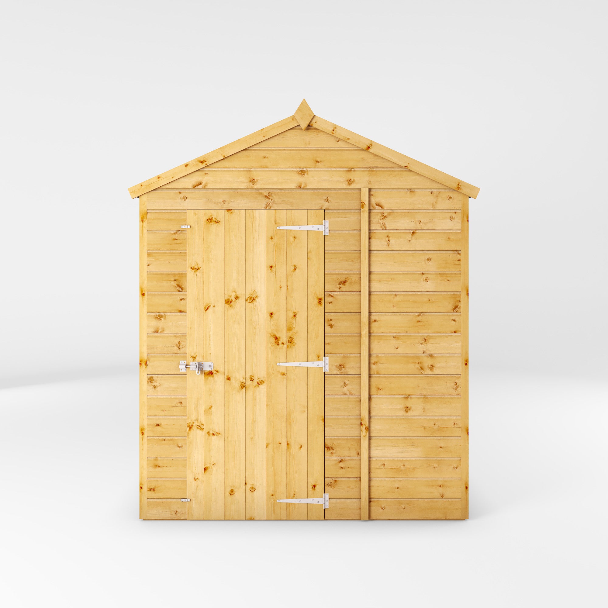 Refurbished 8 x 6 Shiplap Apex Windowless Wooden Shed