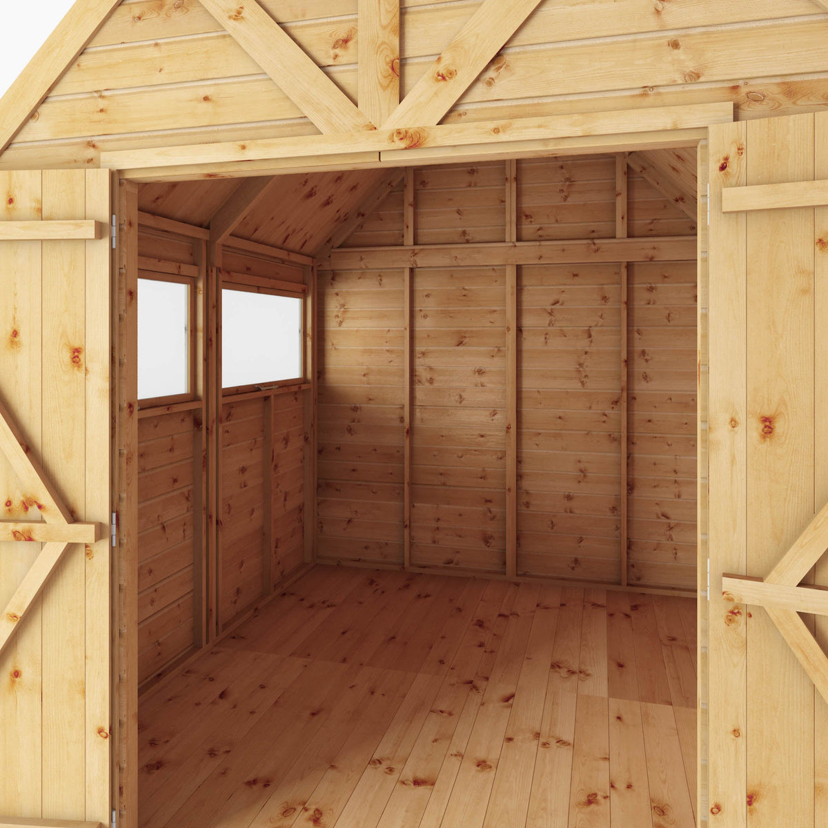 Refurbished 8 x 8 Premium Shiplap Dutch Barn