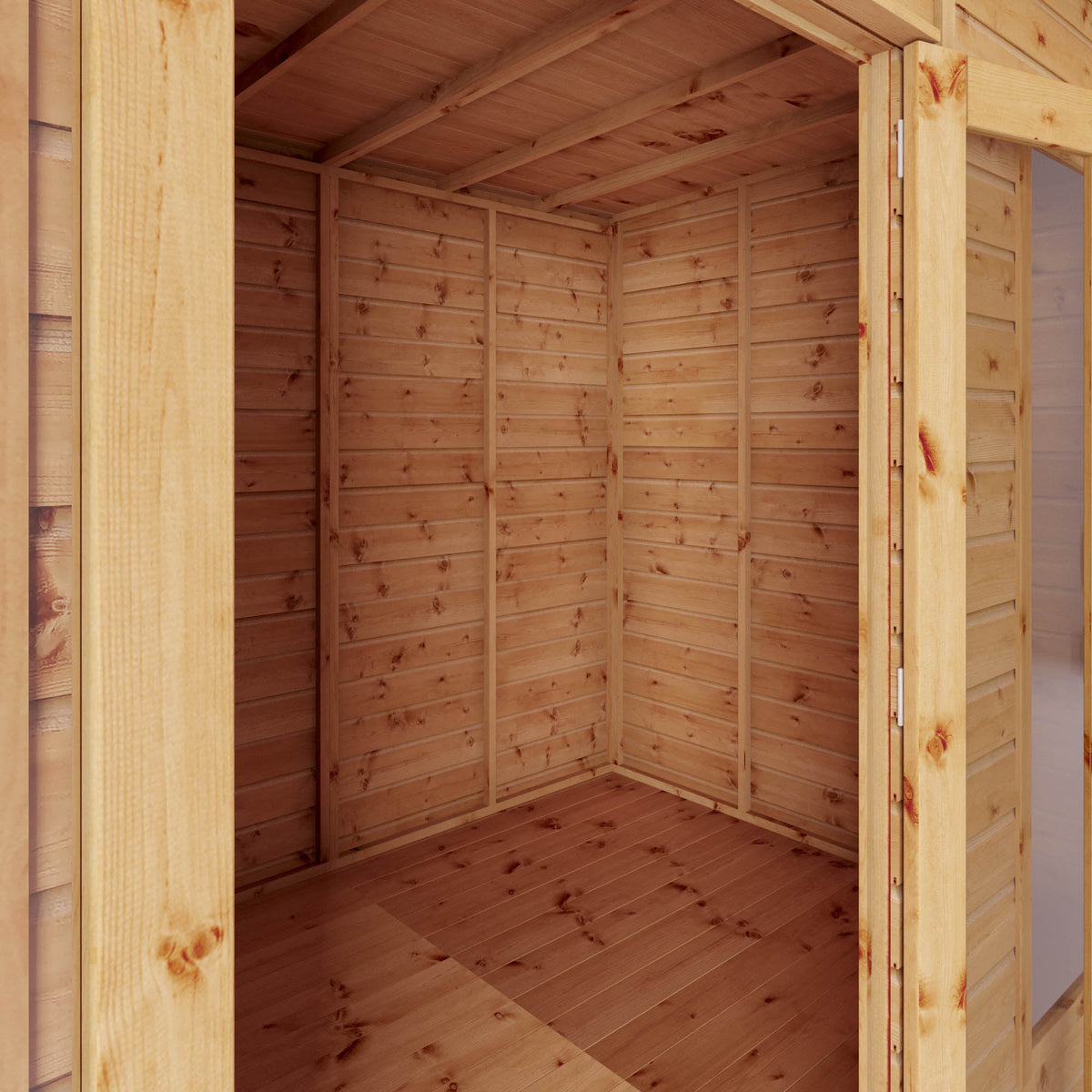 Refurbished 12 x 6 Maine Summerhouse with Side Shed