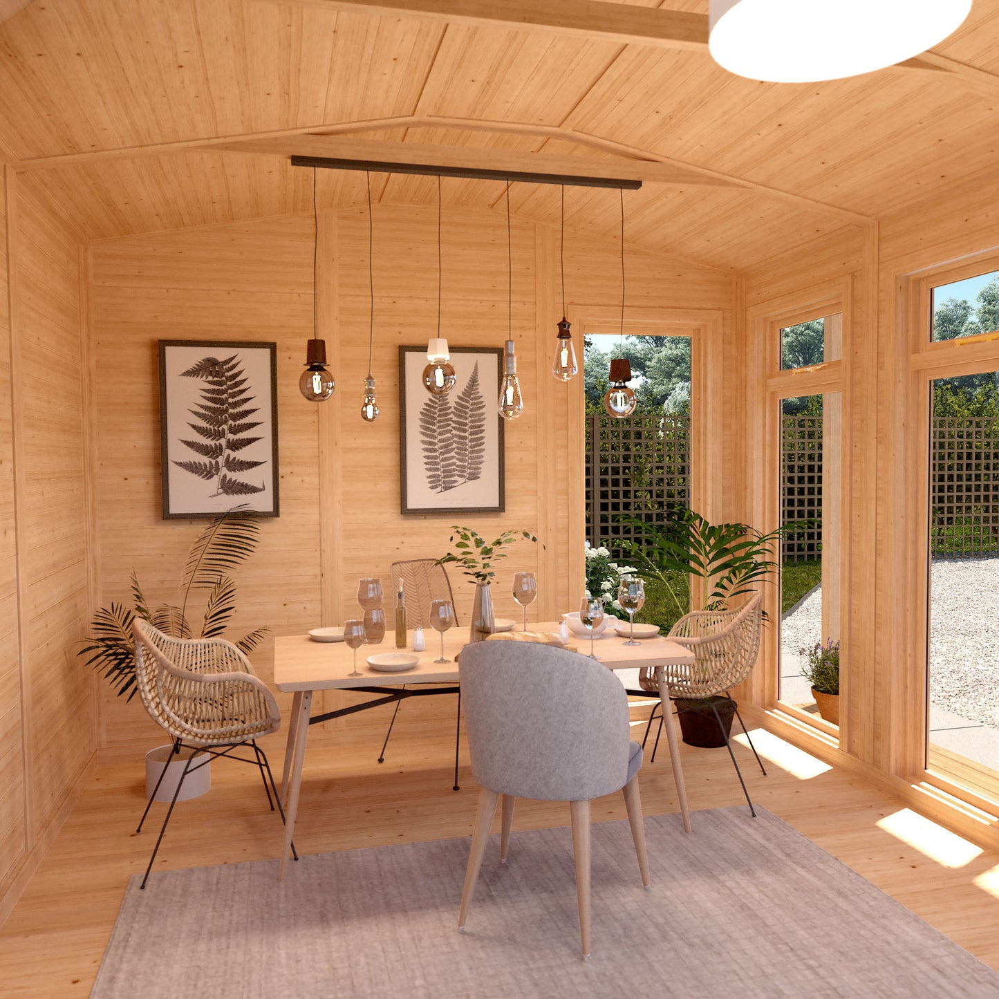 The Rufford 3m x 4m Premium Insulated Garden Room