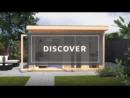 The Edwinstowe 6m x 3m Premium Insulated Garden Room