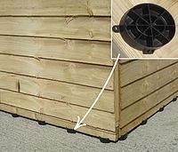 Shed Boot Floor Complete Kit  -12 Packs of 10