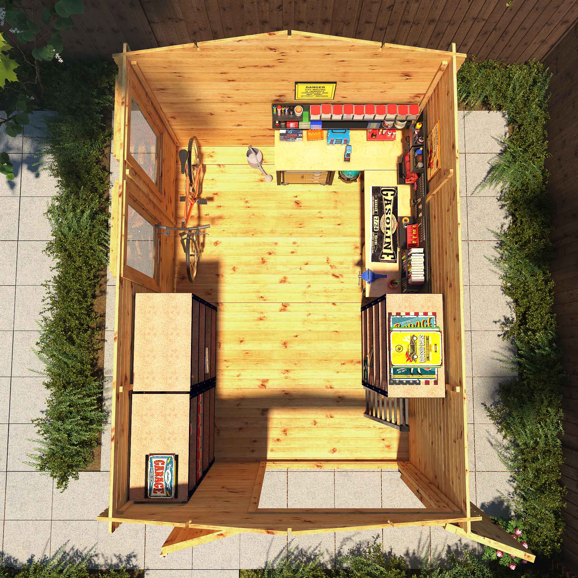 The Odora 4m x 3m Log Cabin