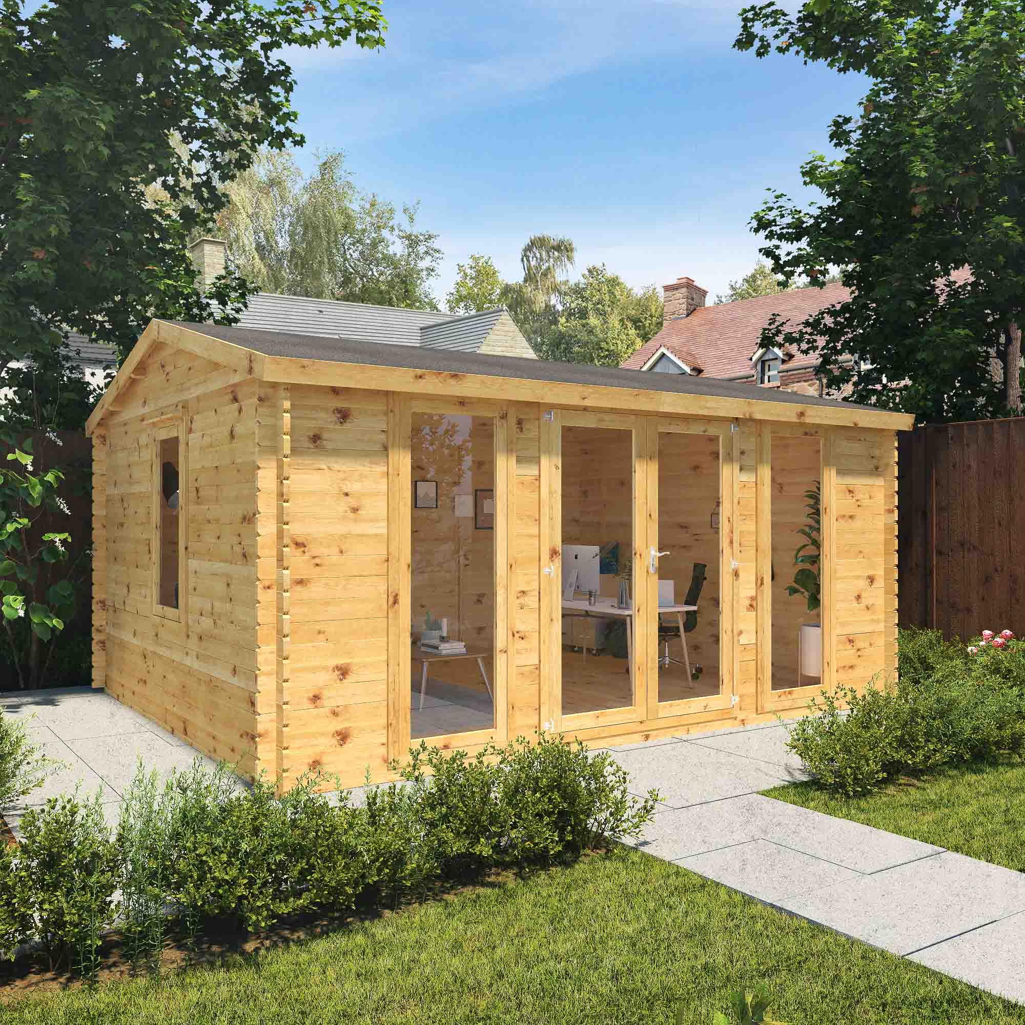 The Shore 5m x 4m Log Cabin